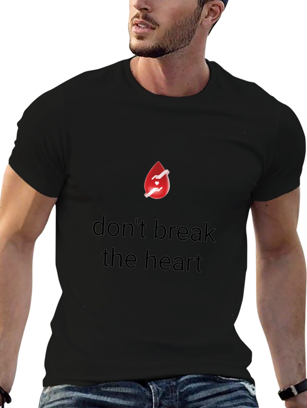 Dont Break The Heart Graphic Tee