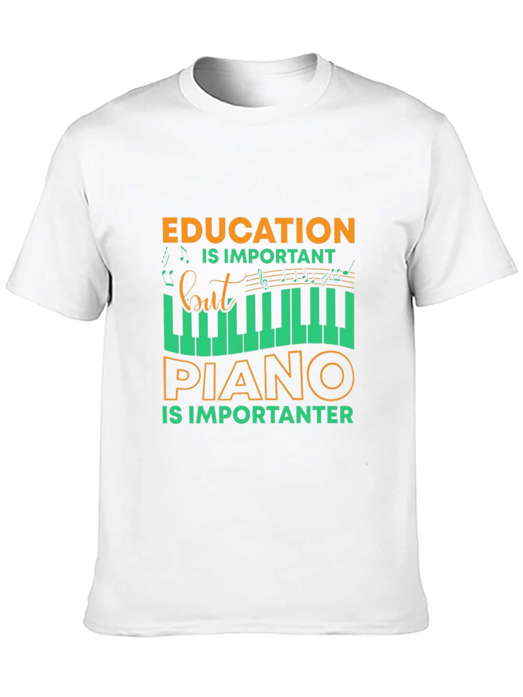 Funny Piano Education Tee