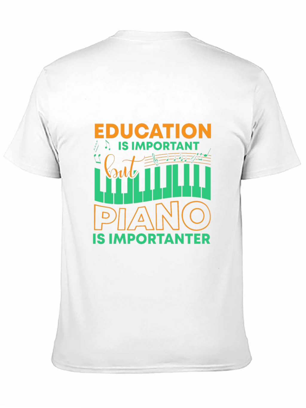 Funny Piano Education Tee