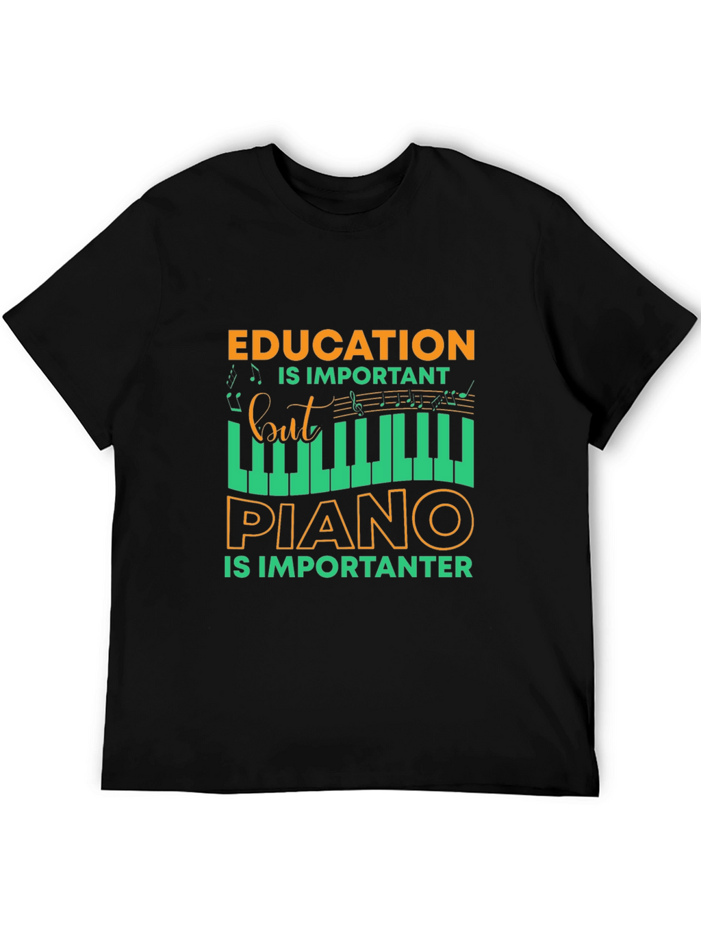 Funny Piano Education Tee