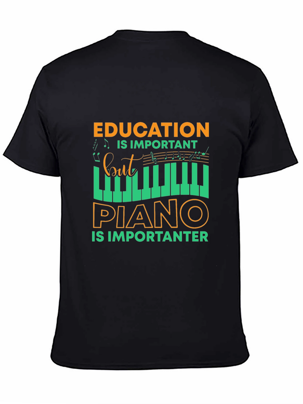 Funny Piano Education Tee