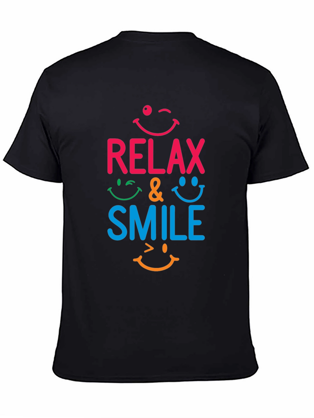 Relax & Smile Graphic T-Shirt