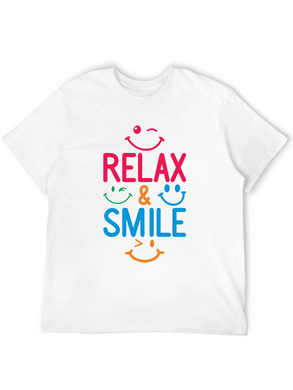 Relax & Smile Graphic T-Shirt