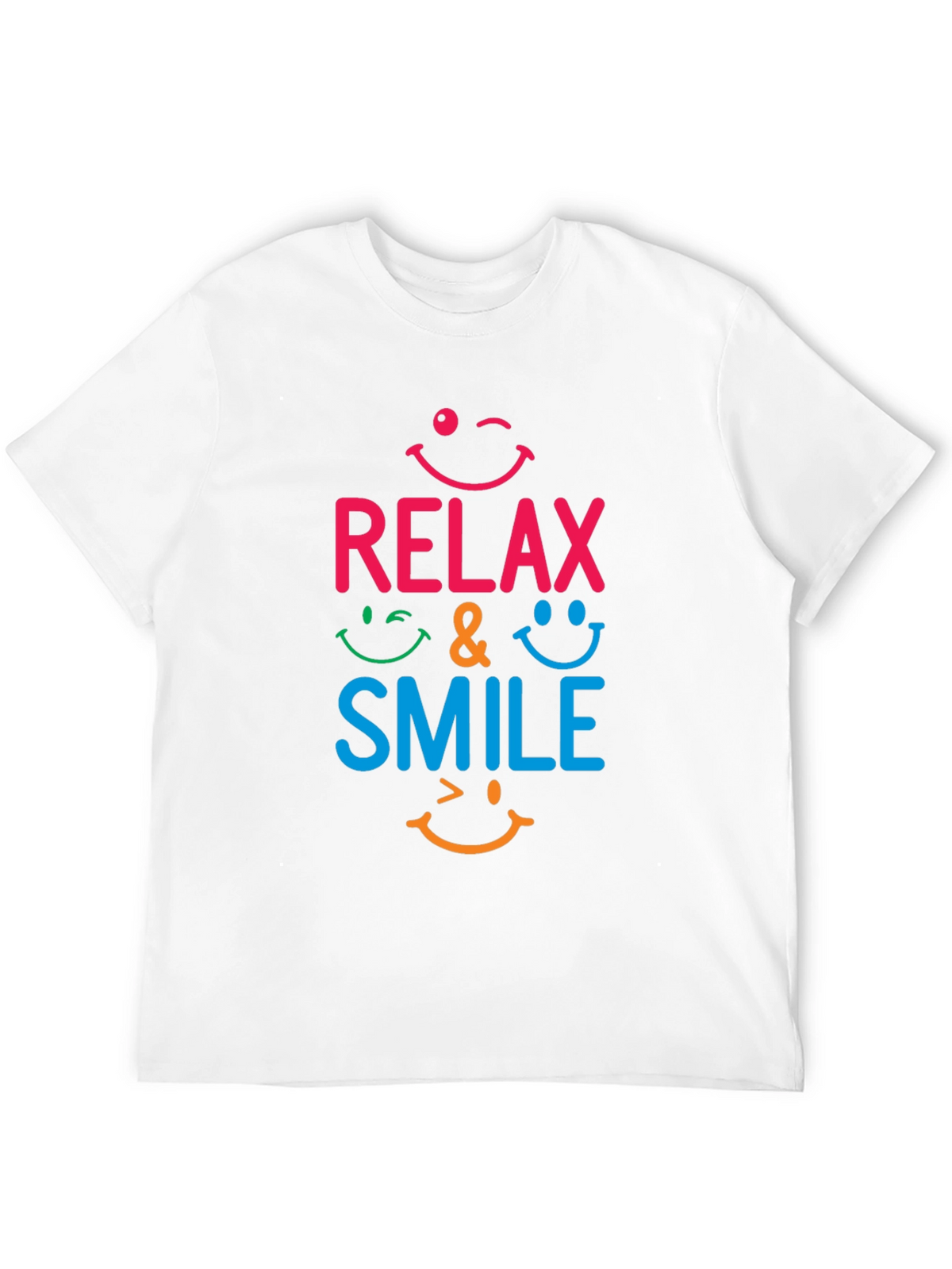 Relax & Smile Graphic T-Shirt