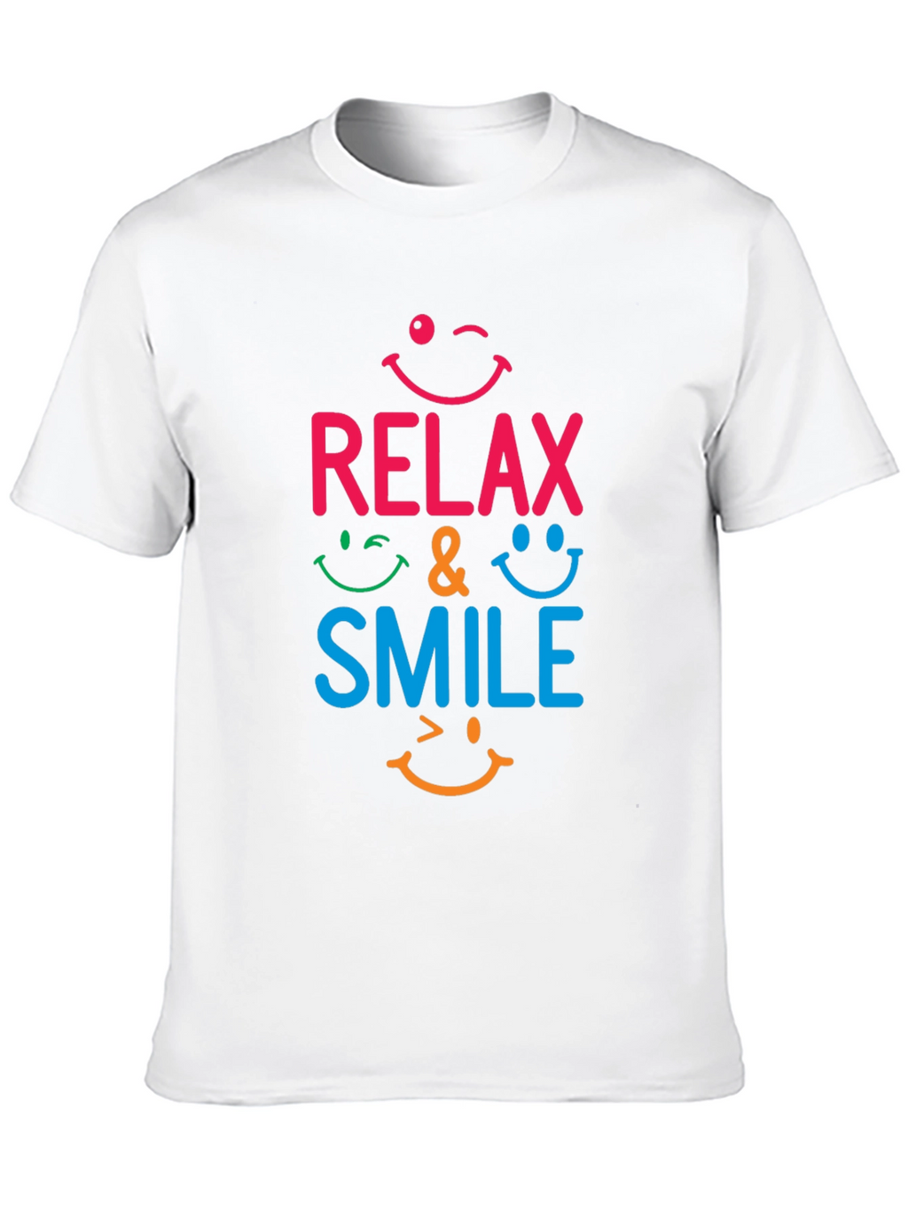 Relax & Smile Graphic T-Shirt