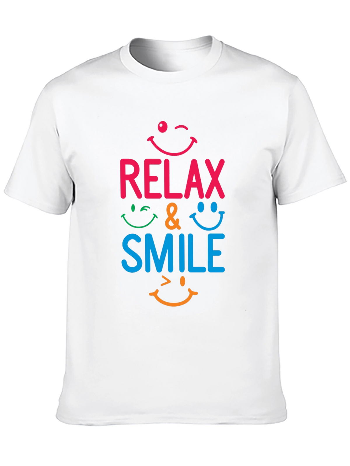 Relax & Smile Graphic T-Shirt