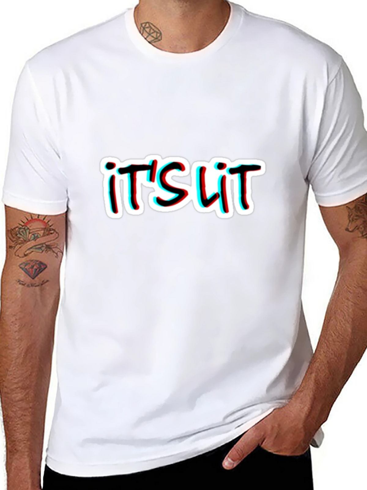 Its Lit T-Shirt - Trendy Graphic Tee