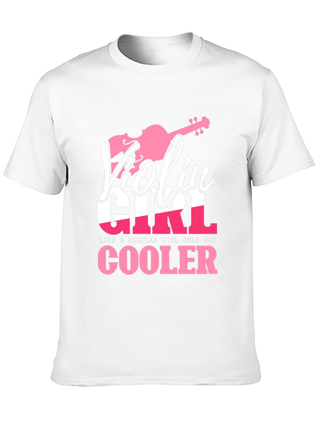 Violin Girl T-Shirt - Musicians Gift