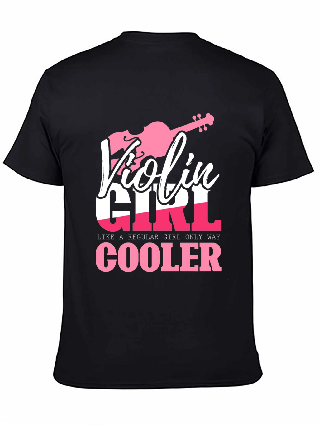 Violin Girl T-Shirt - Musicians Gift
