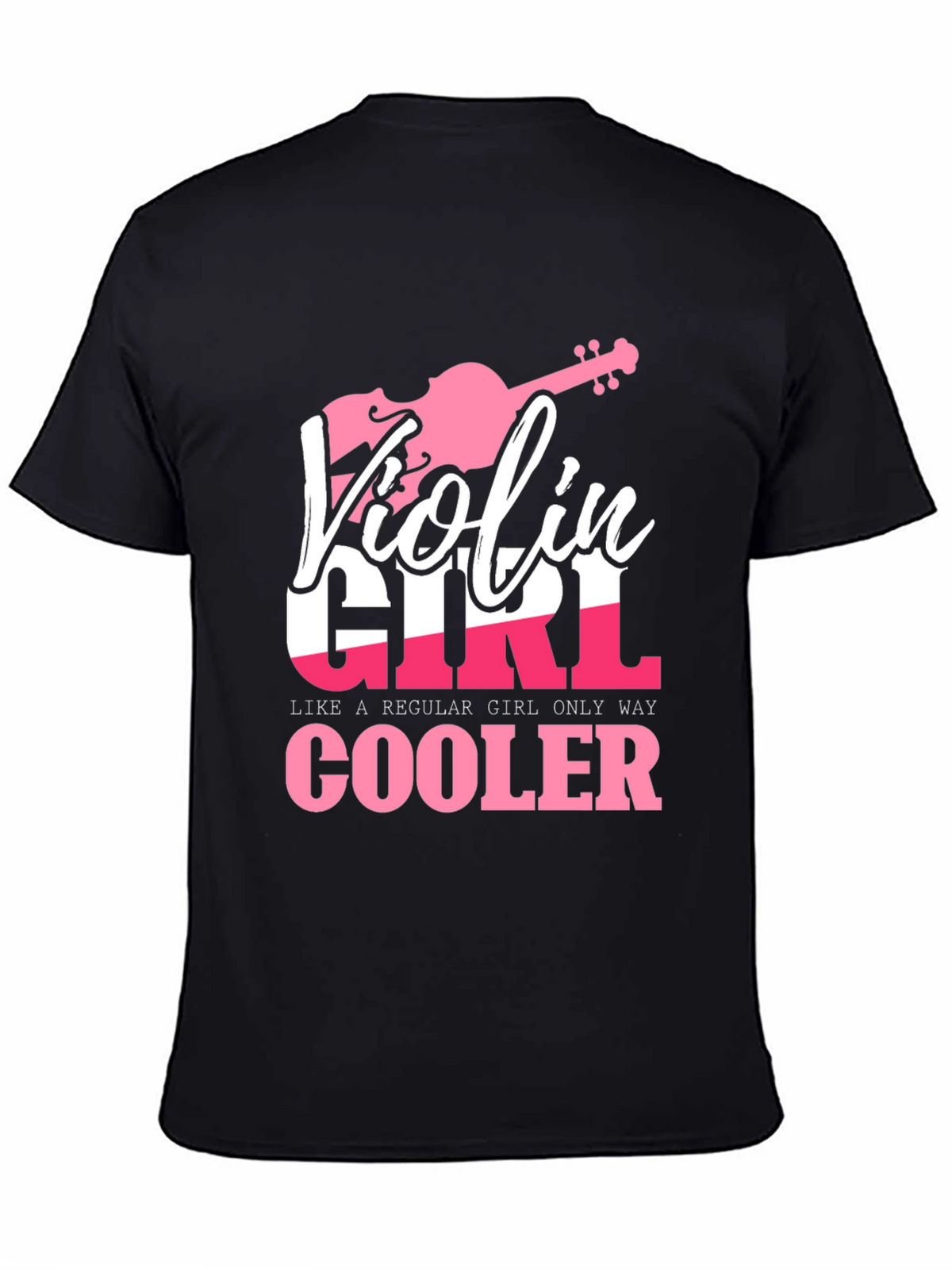 Violin Girl T-Shirt - Musicians Gift