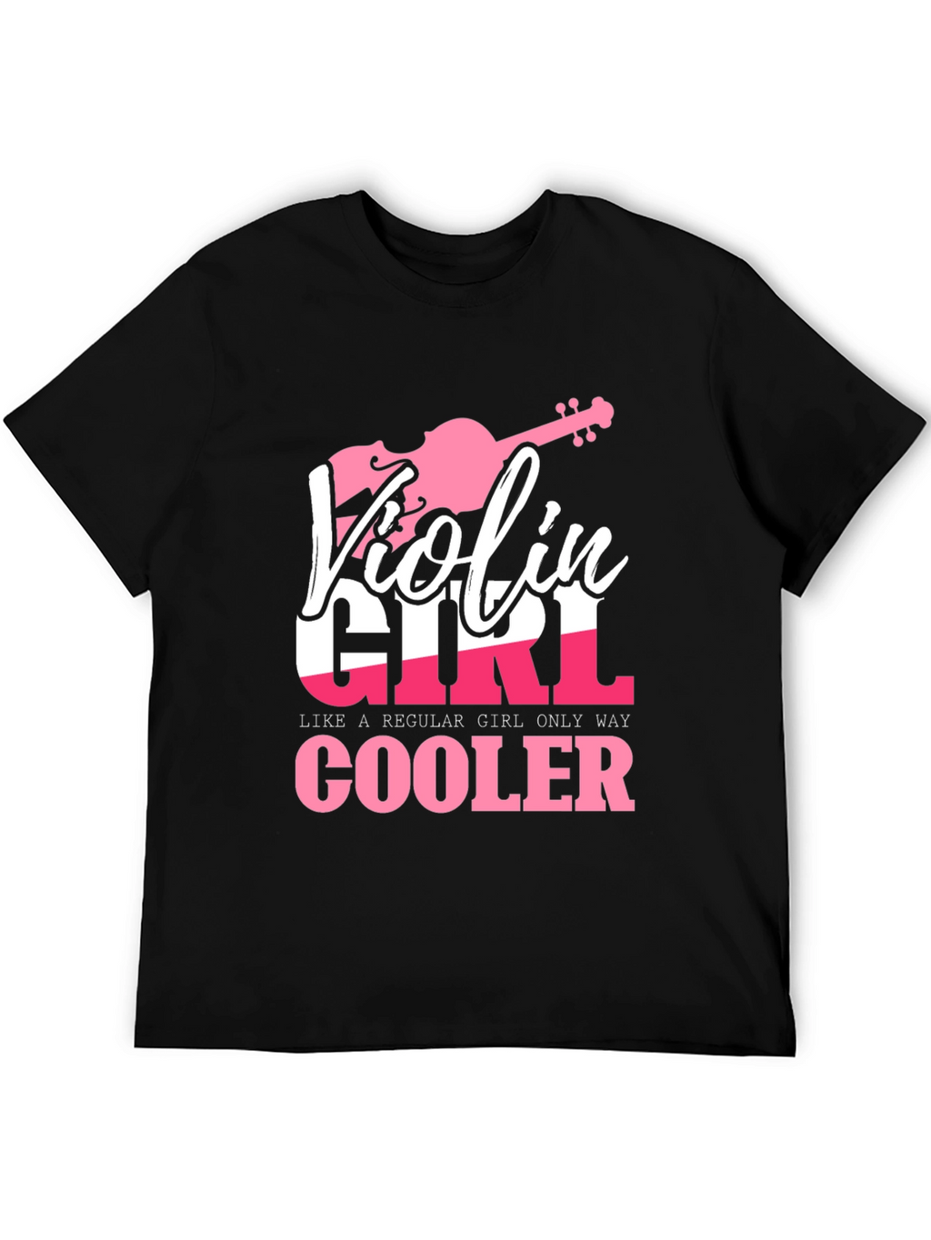 Violin Girl T-Shirt - Musicians Gift