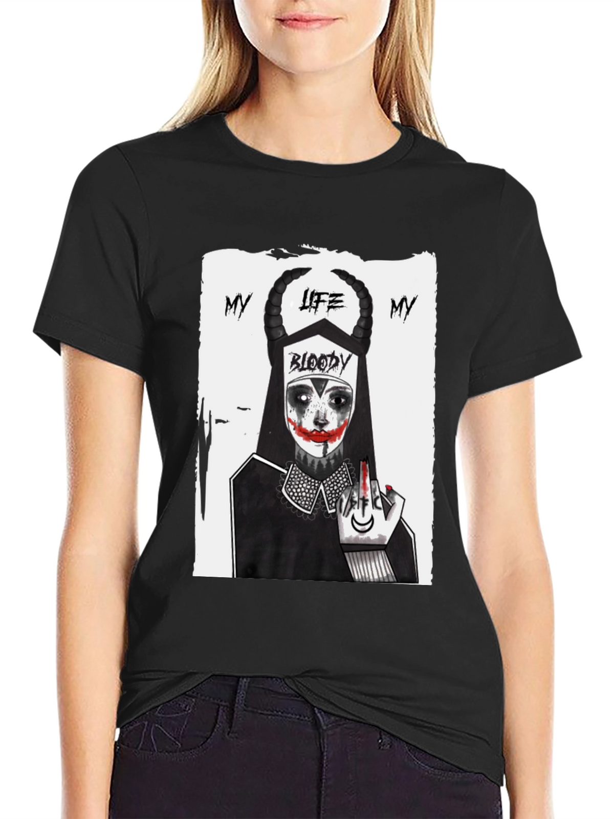 Bloody Life Graphic Tee