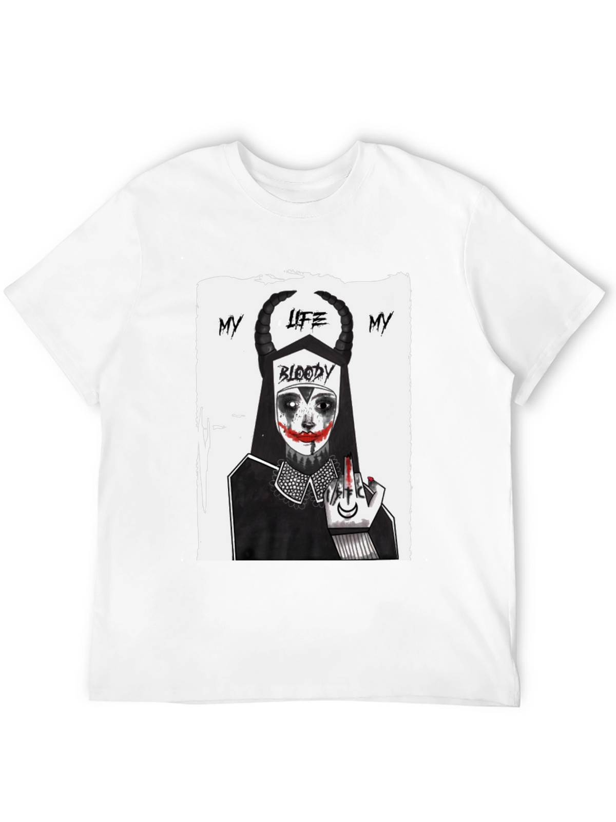 Bloody Life Graphic Tee