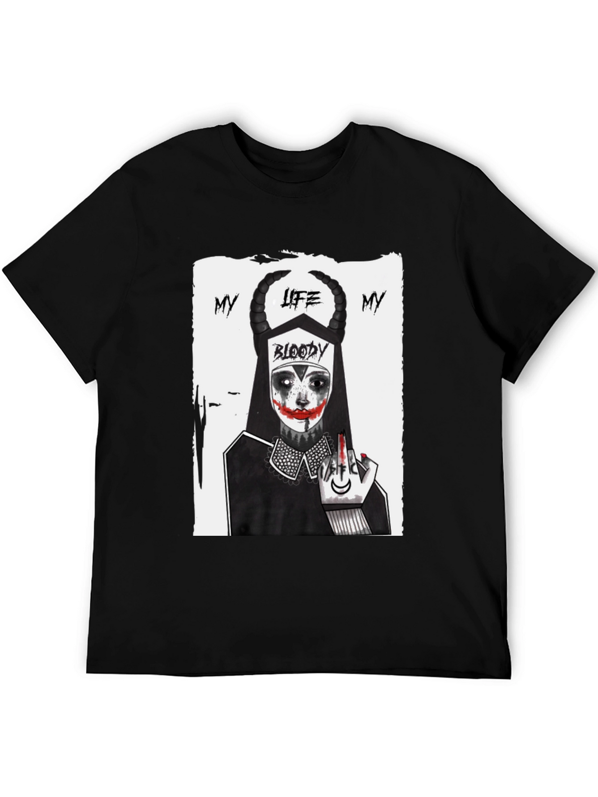 Bloody Life Graphic Tee