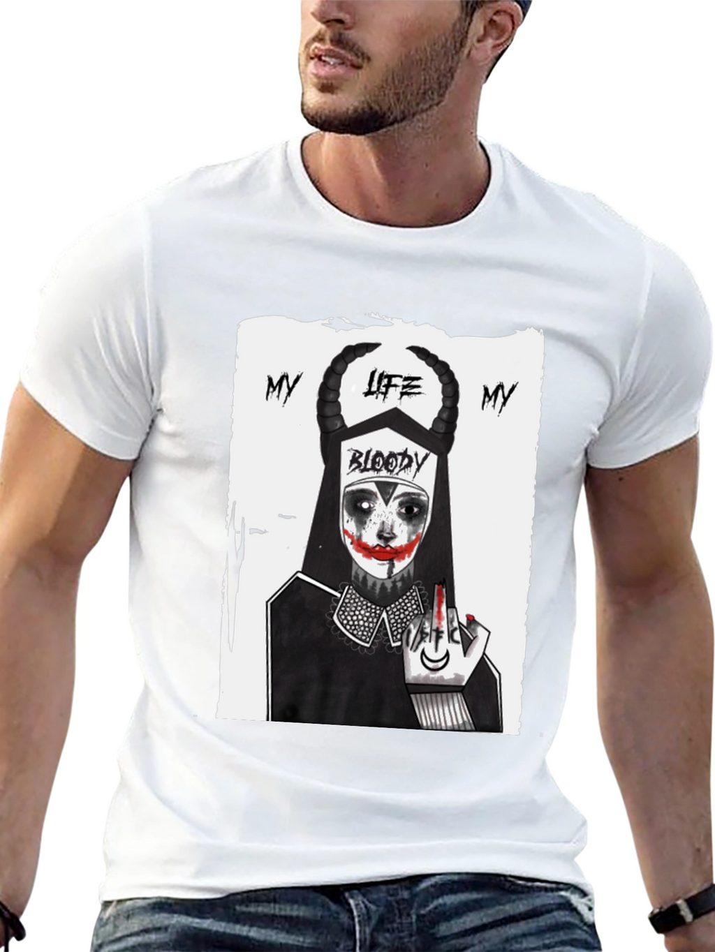 Bloody Life Graphic Tee