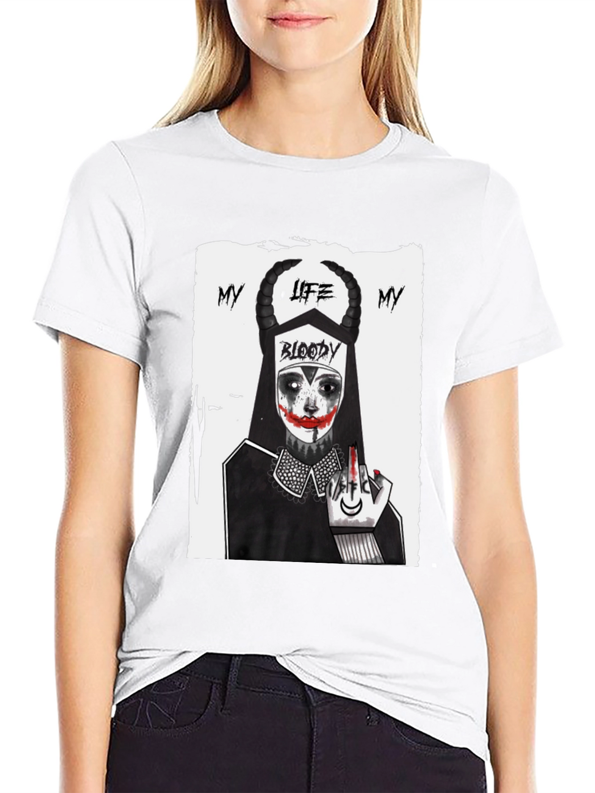 Bloody Life Graphic Tee