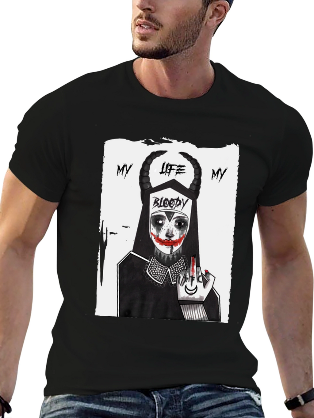 Bloody Life Graphic Tee