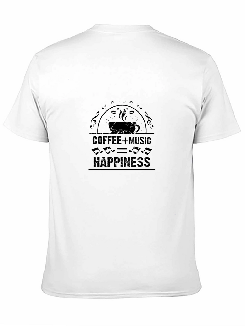 Coffee & Music = Happiness Graphic Tee