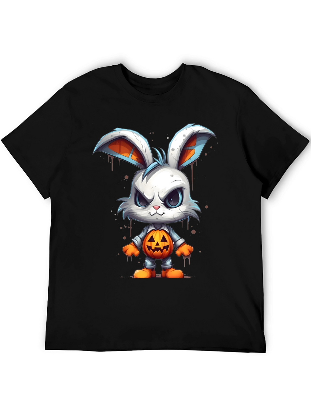 Halloween Bunny T-Shirt - Spooky Rabbit Design