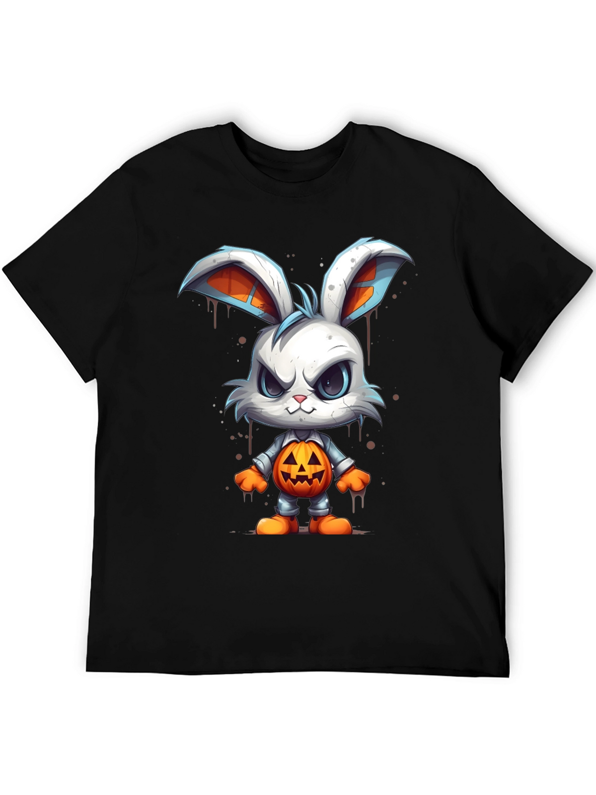 Halloween Bunny T-Shirt - Spooky Rabbit Design
