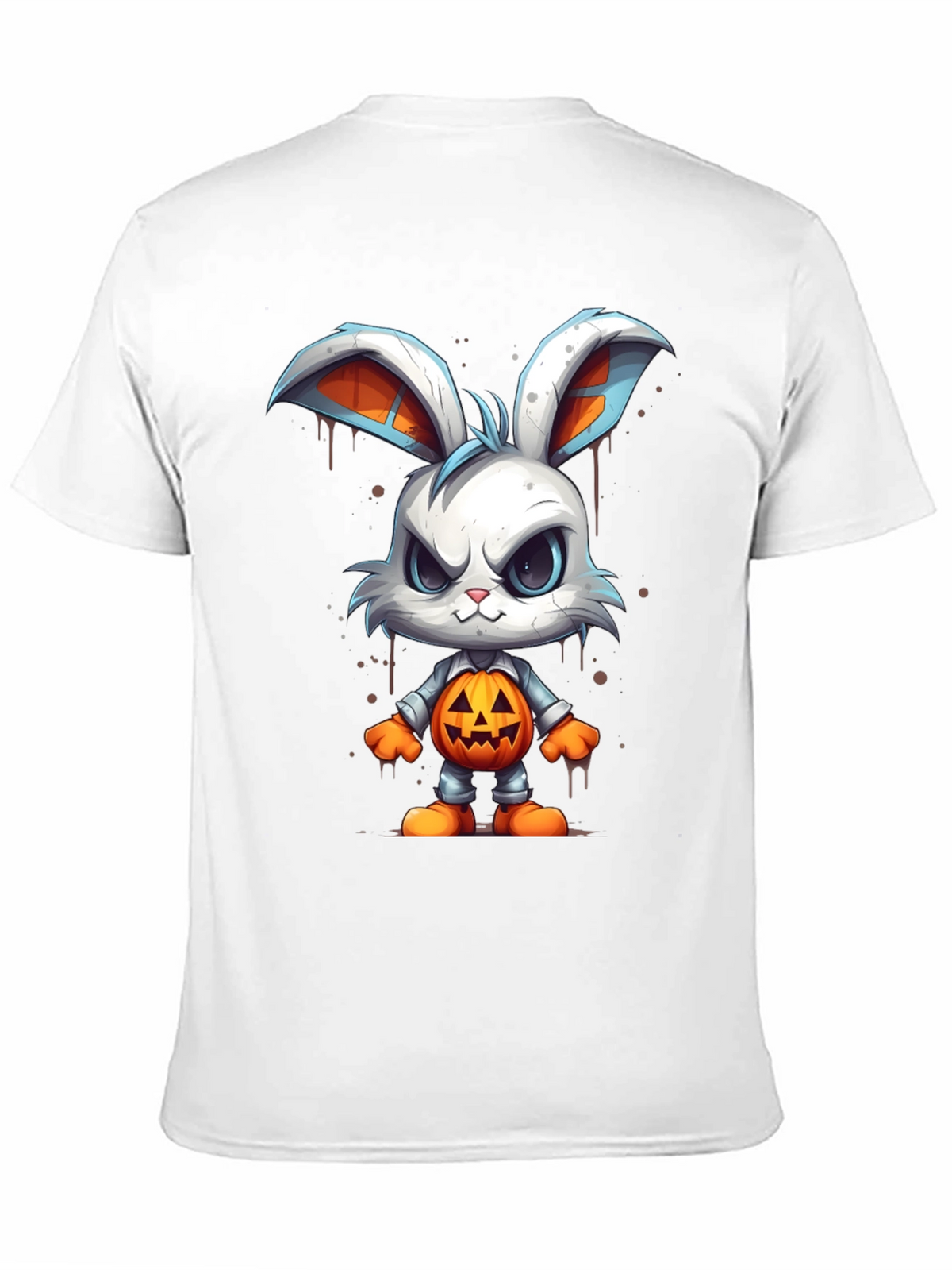 Halloween Bunny T-Shirt - Spooky Rabbit Design