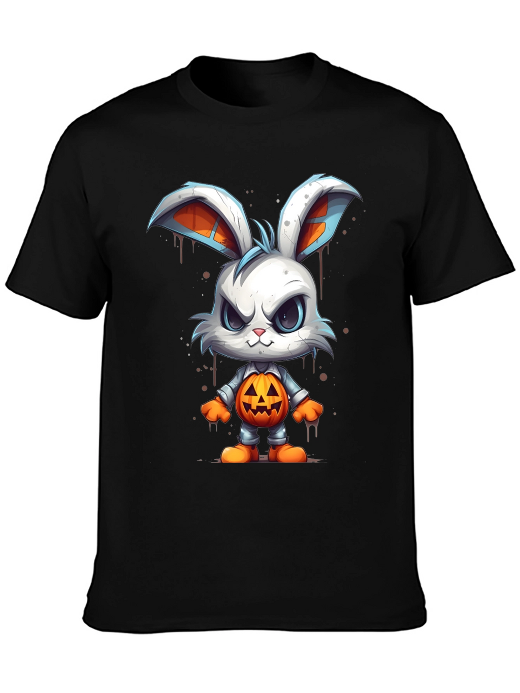Halloween Bunny T-Shirt - Spooky Rabbit Design