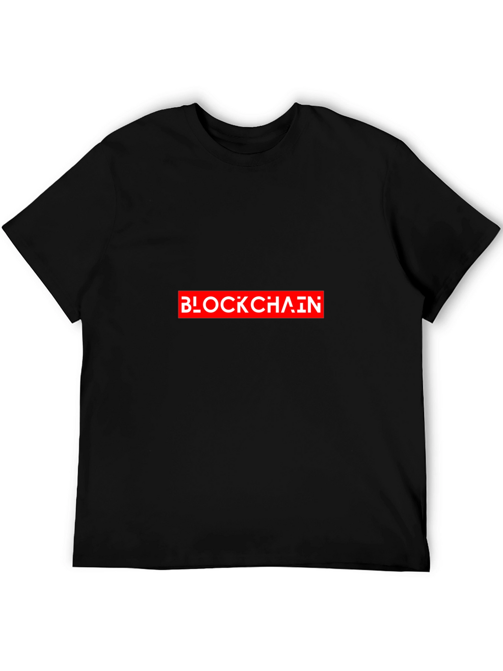 Blockchain Graphic T-Shirt - Crypto Design