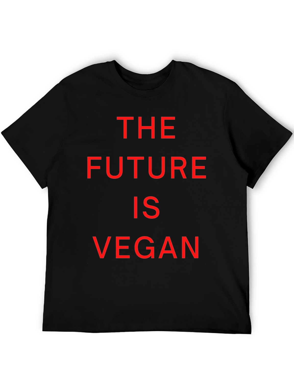 The Future is Vegan Tee - Black