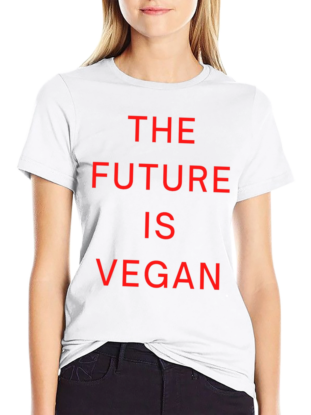 The Future is Vegan Tee - Black