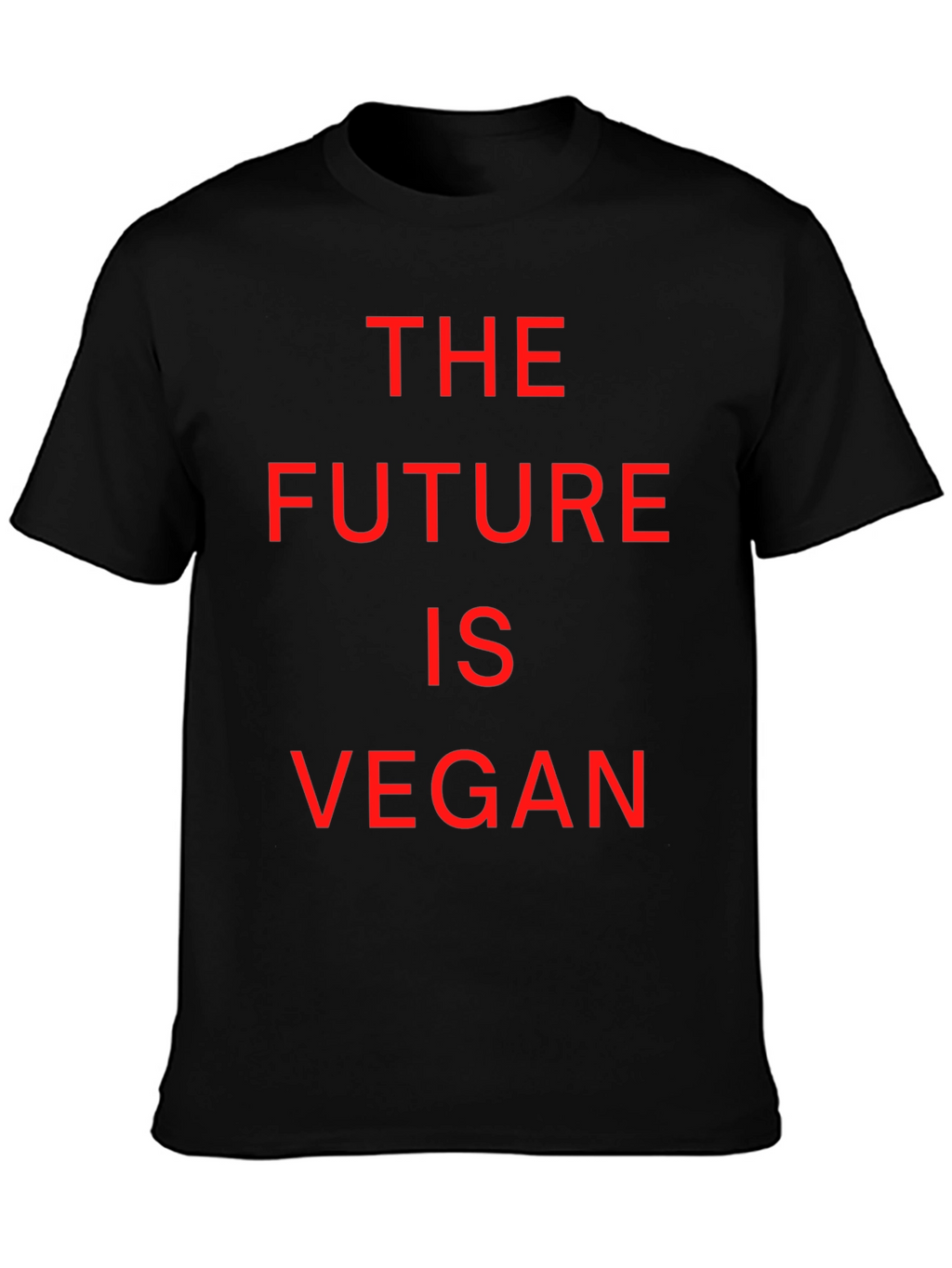 The Future is Vegan Tee - Black