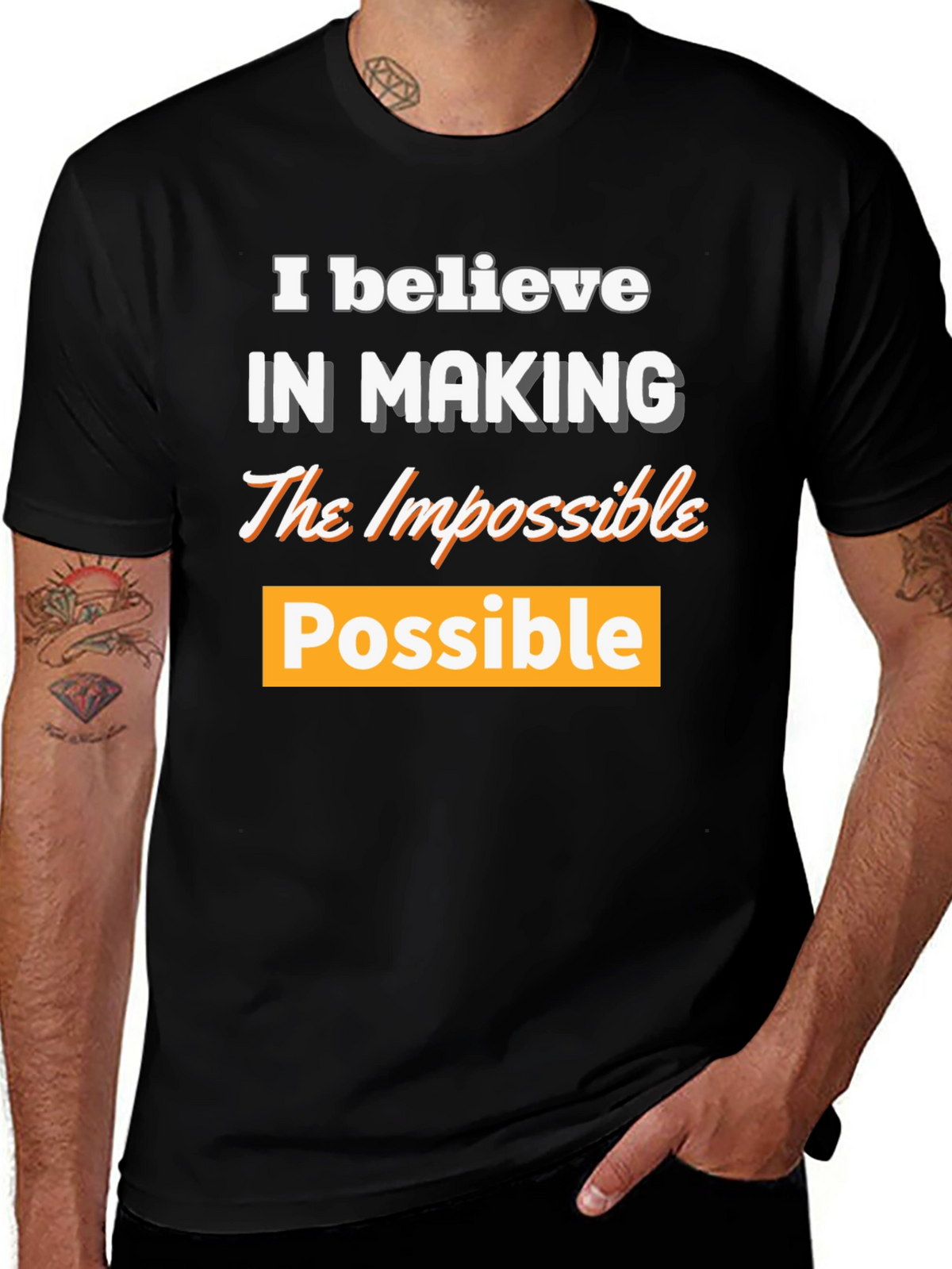 Believe in Making the Impossible Possible T-Shirt
