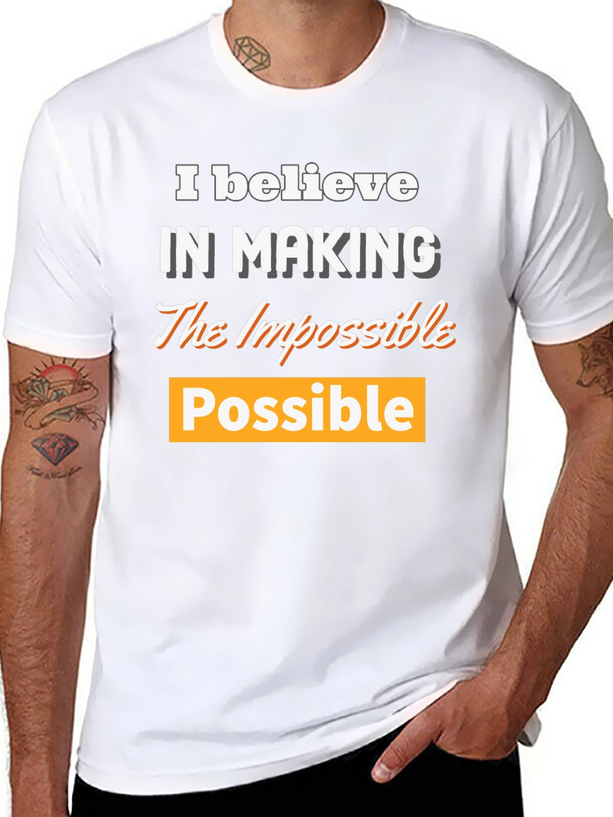 Believe in Making the Impossible Possible T-Shirt