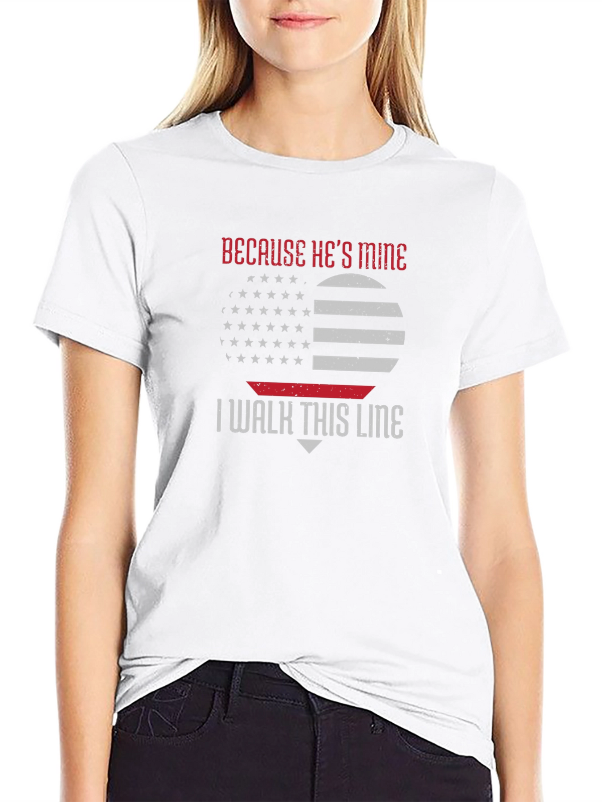 I Walk This Line T-Shirt