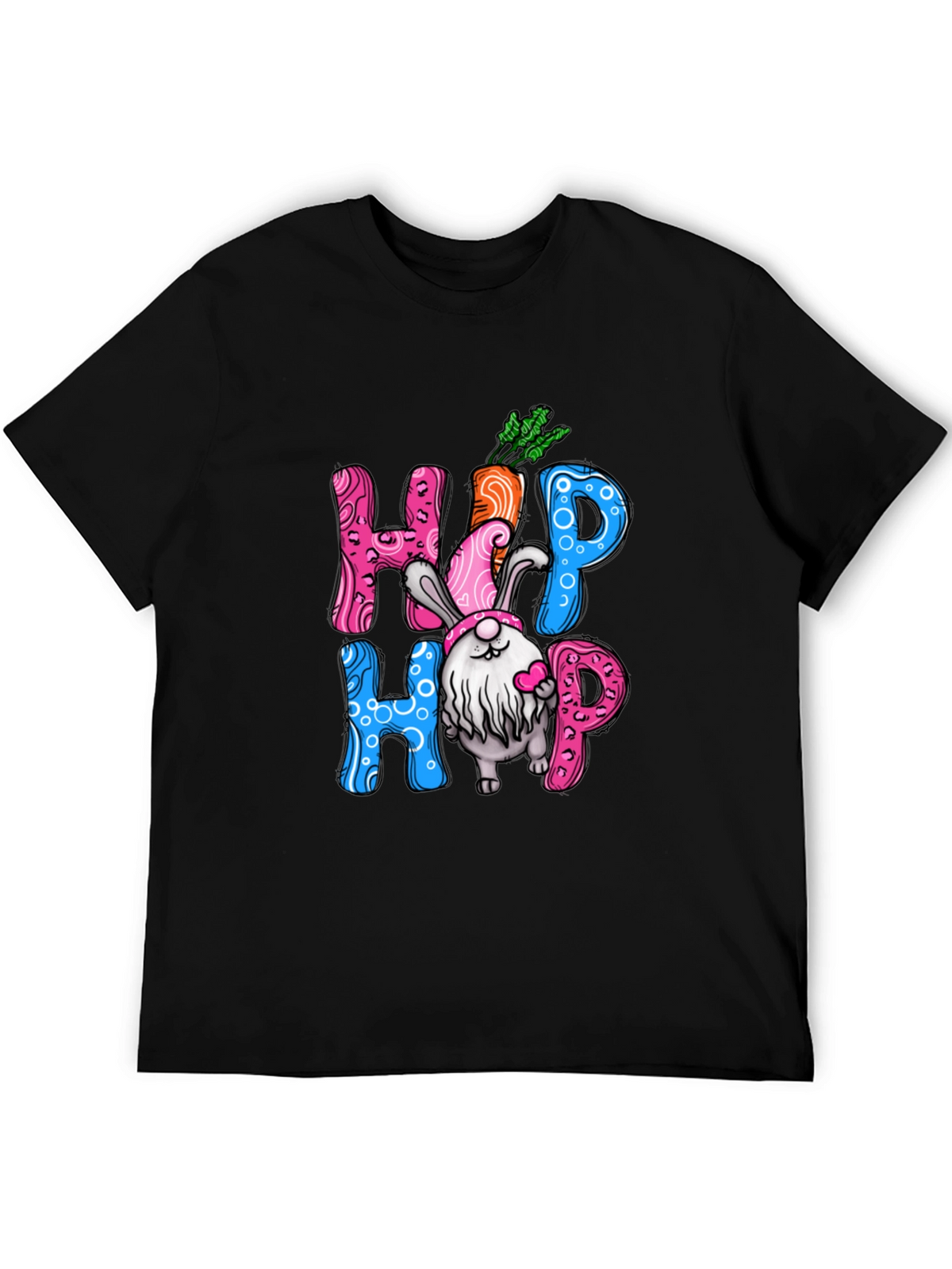 Hip Hop Easter Bunny Gnome T-Shirt