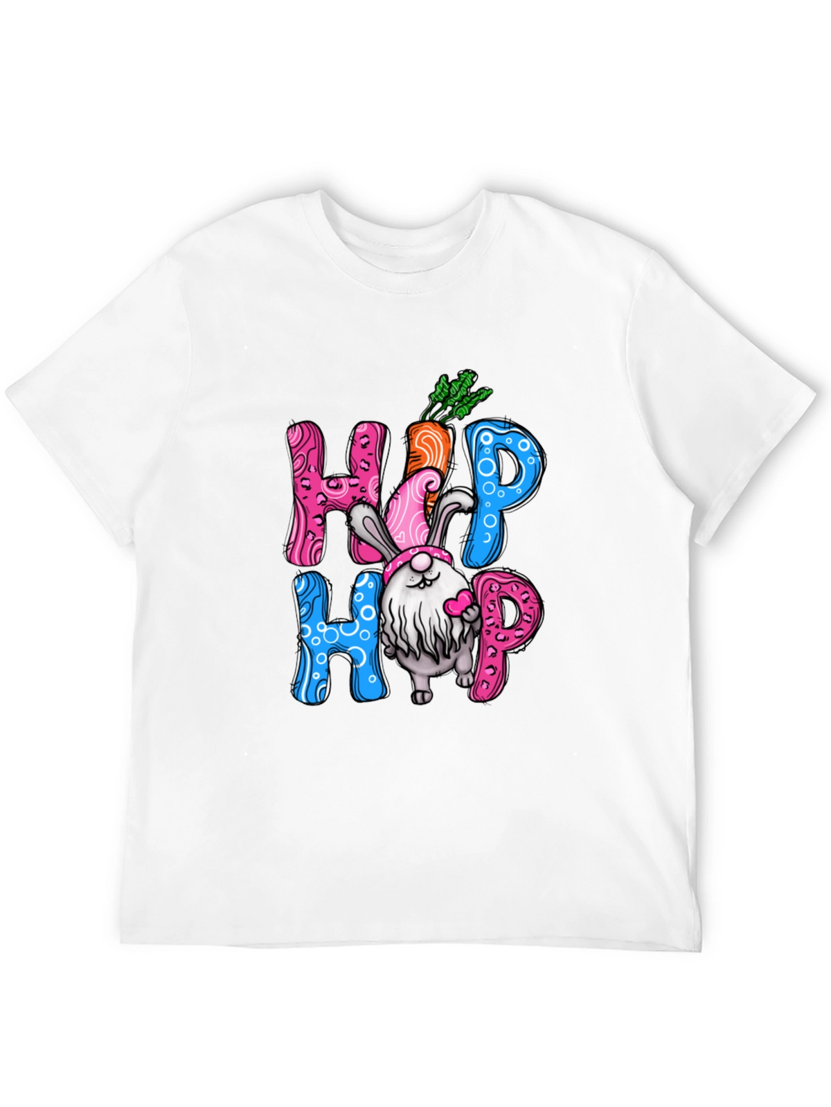 Hip Hop Easter Bunny Gnome T-Shirt