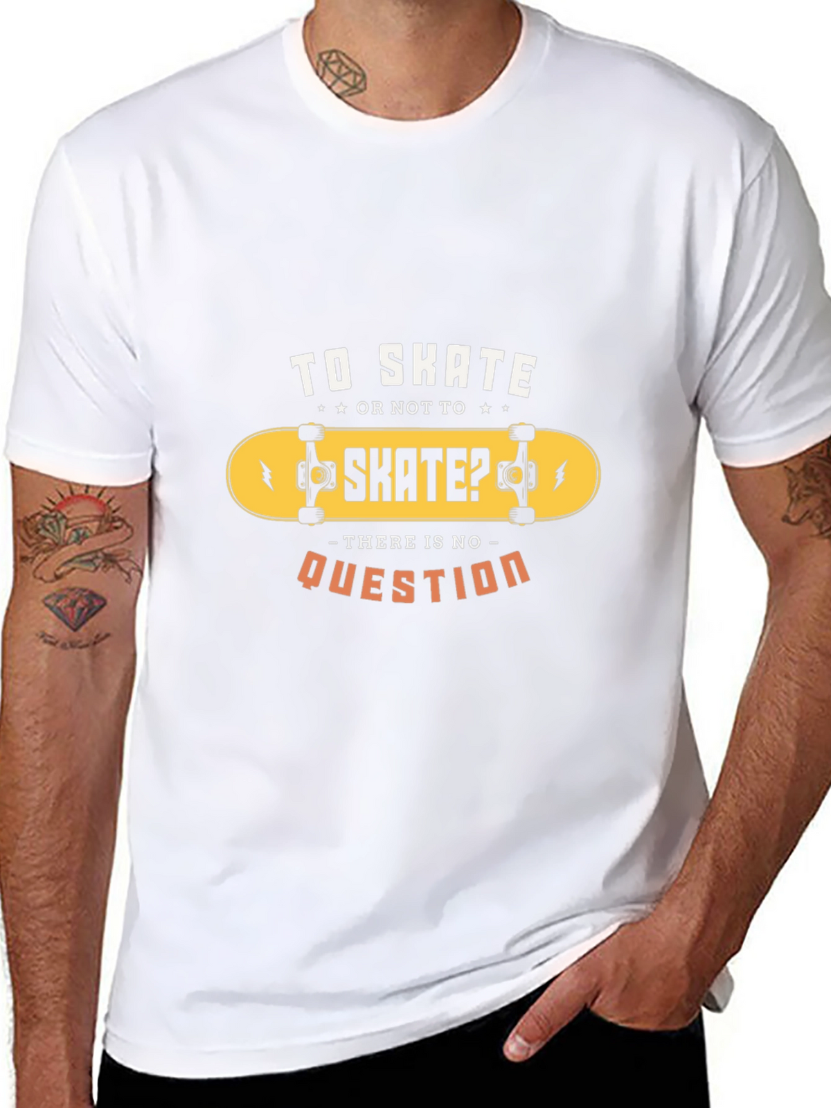 Skate T-Shirt: To Skate or Not To Skate?