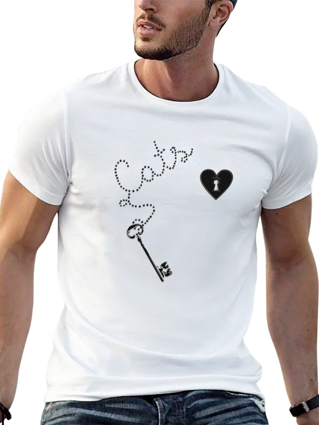 Key to My Heart T-Shirt - Stylish Graphic Tee
