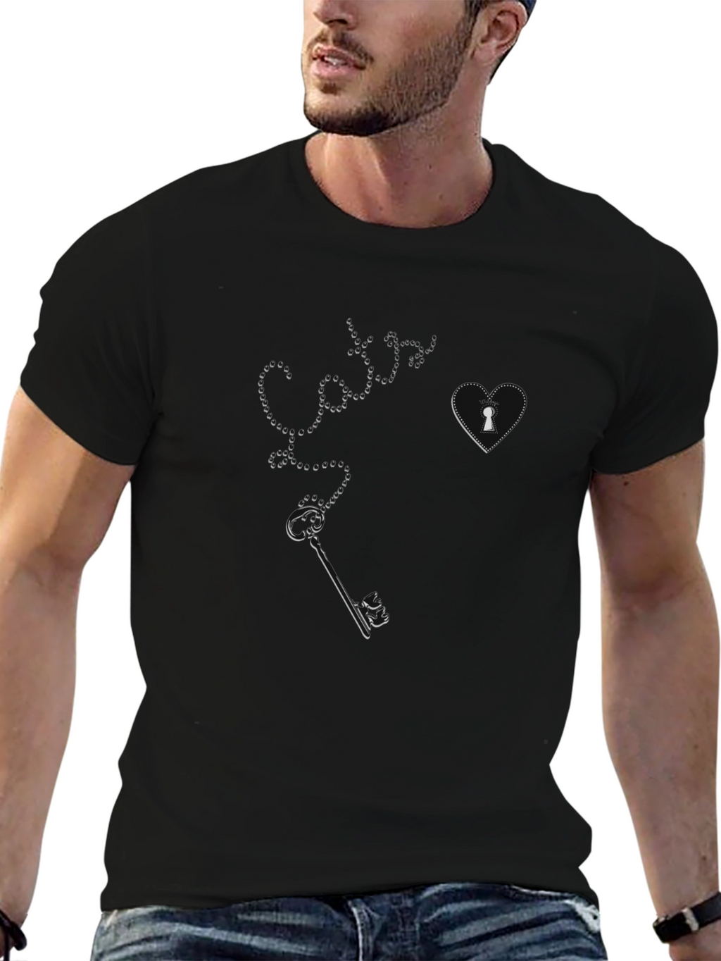 Key to My Heart T-Shirt - Stylish Graphic Tee