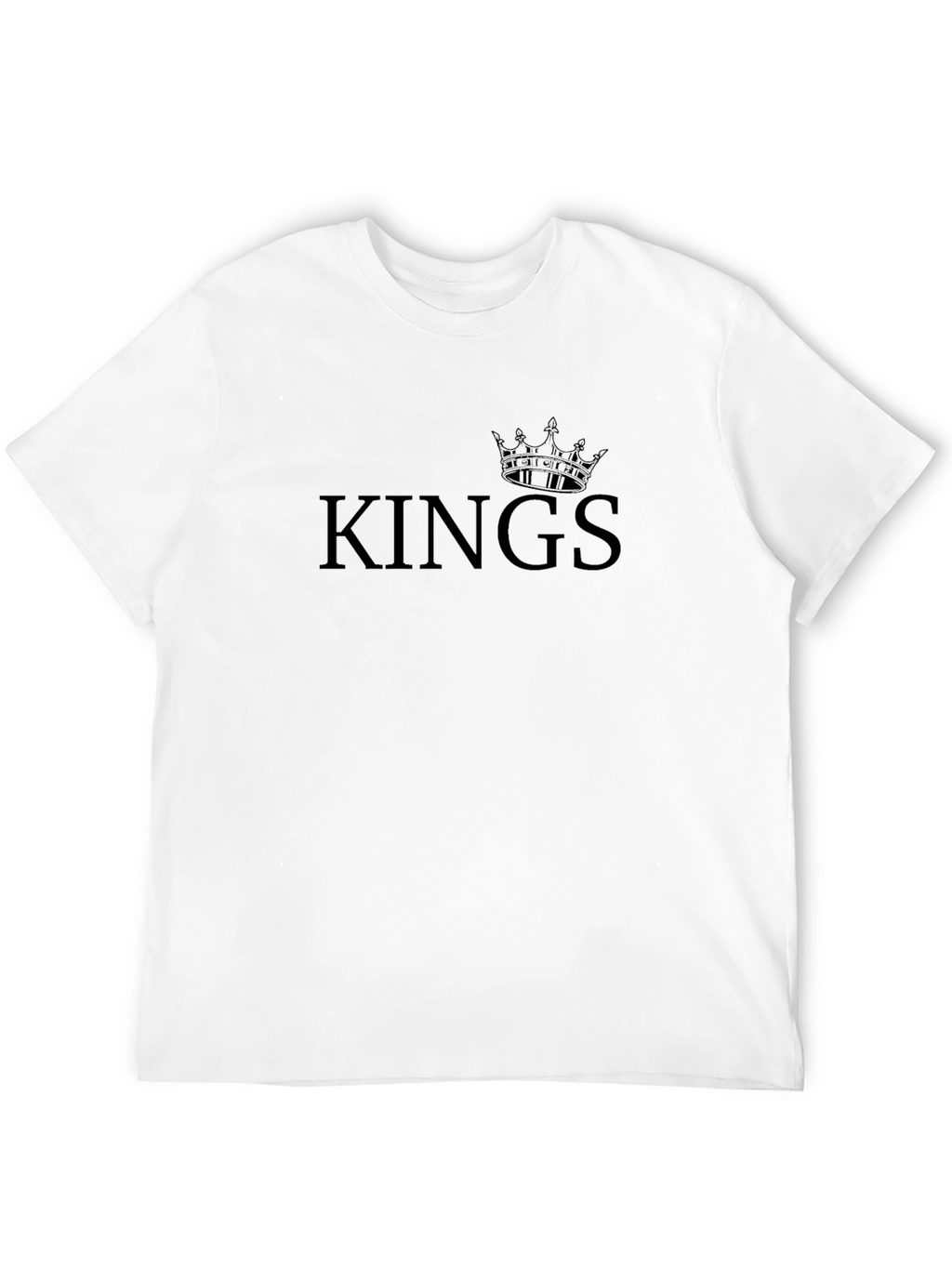 Kings Crown Graphic Black T-Shirt