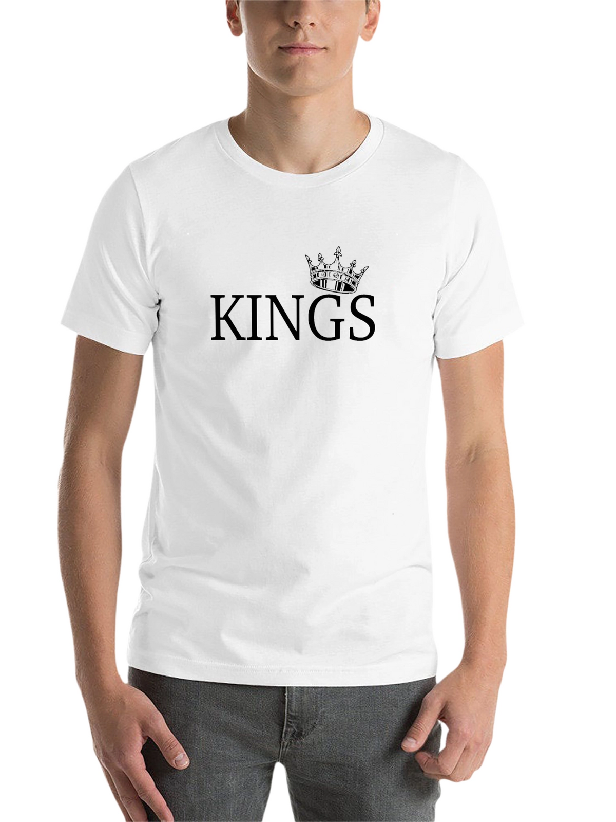 Kings Crown Graphic Black T-Shirt