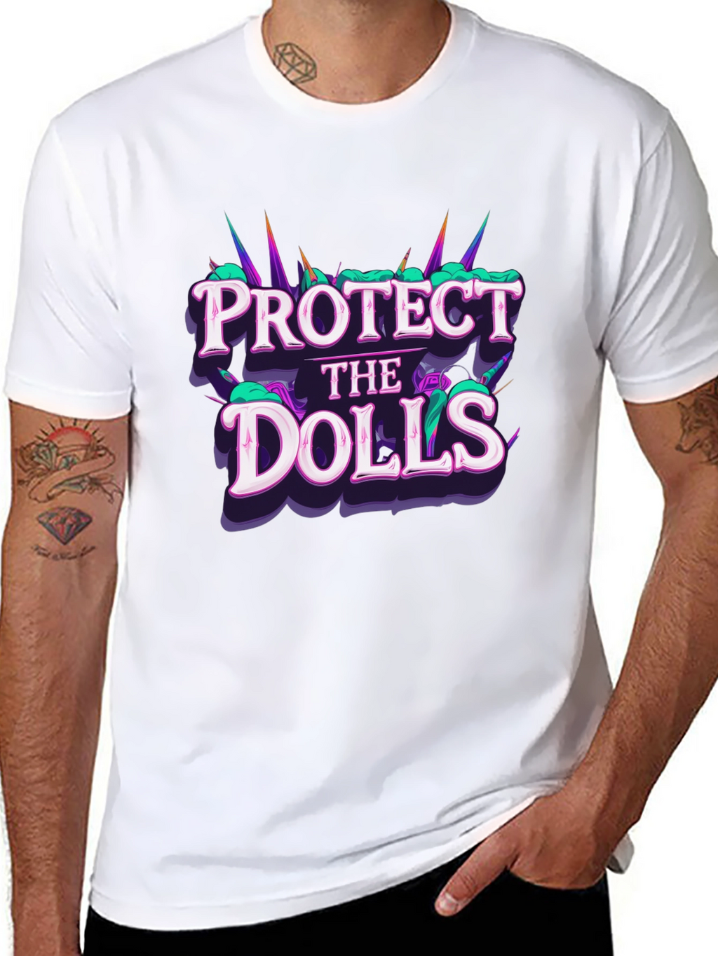 Protect The Dolls Graphic Tee