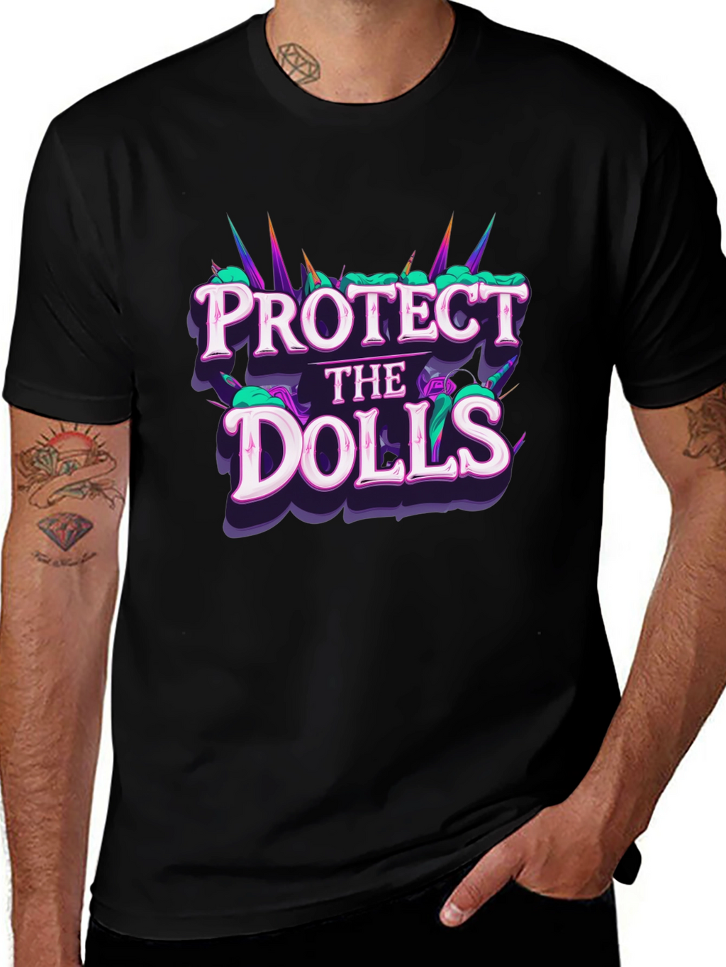Protect The Dolls Graphic Tee