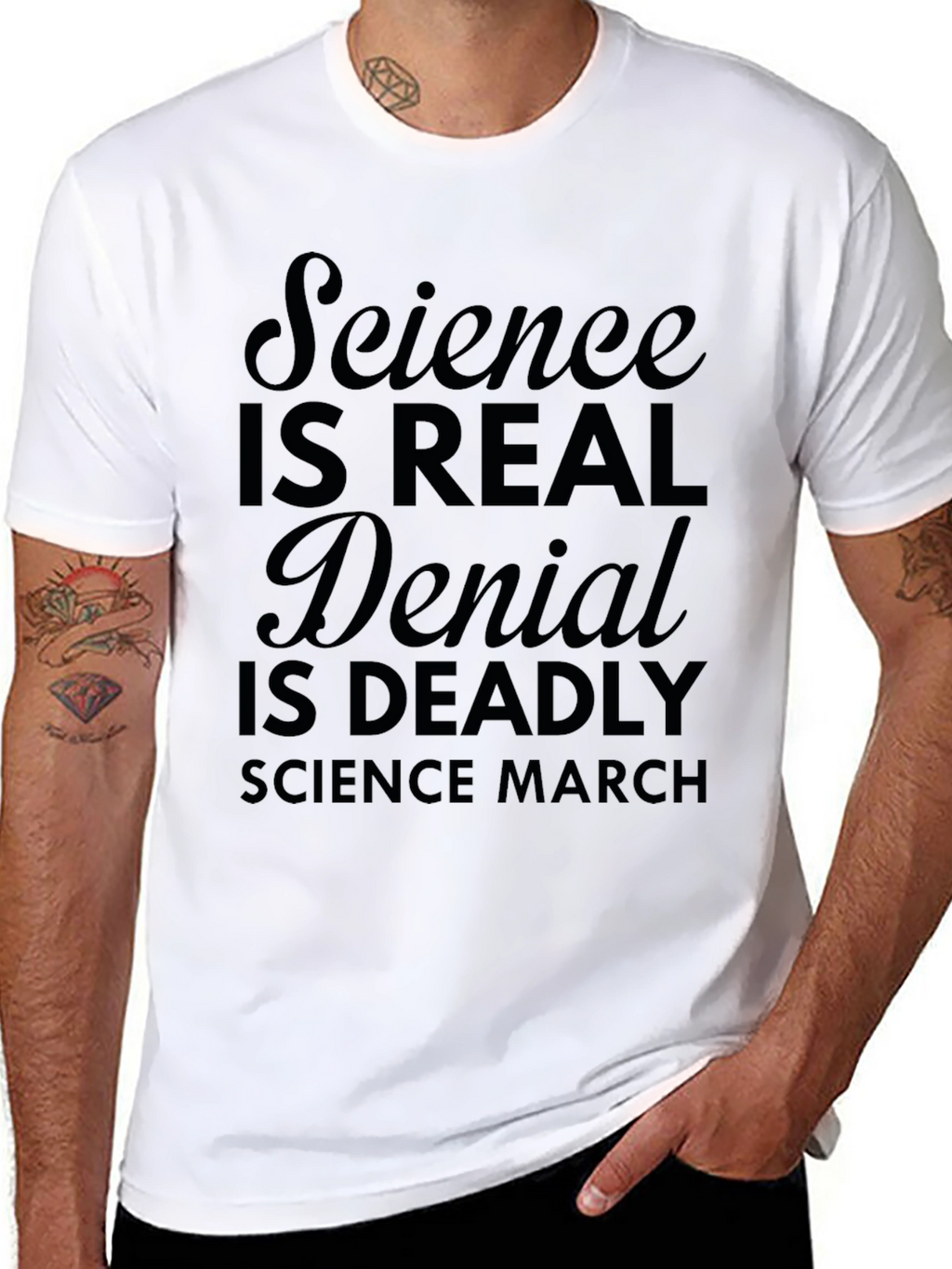 Science is Real Graphic Tee