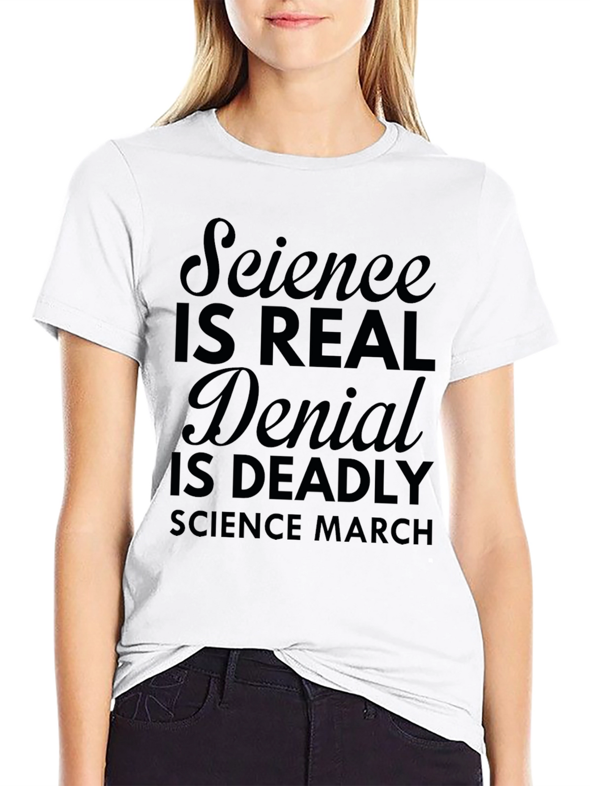 Science is Real Graphic Tee