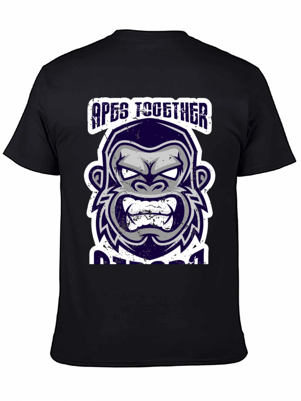 Apes Together Strong Graphic Tee - Black