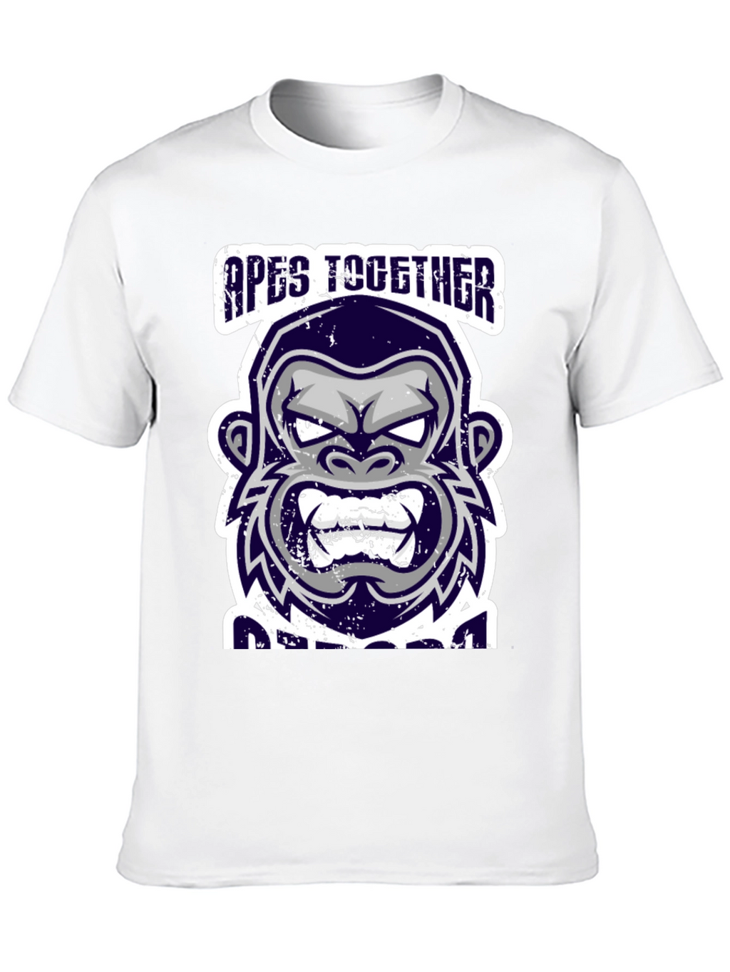 Apes Together Strong Graphic Tee - Black