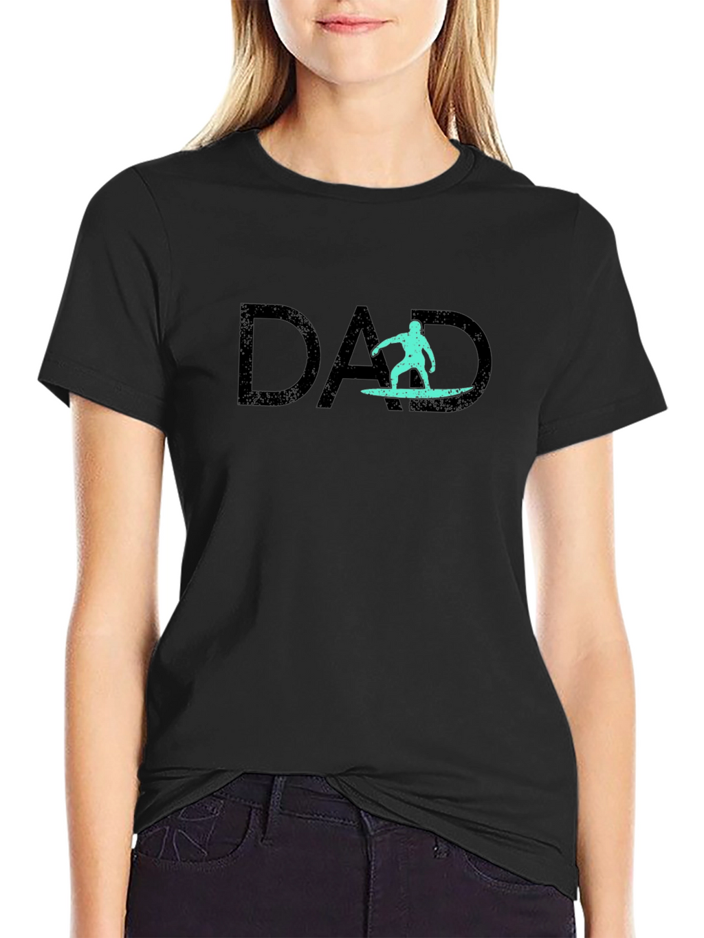 Surfing Dad Graphic T-Shirt