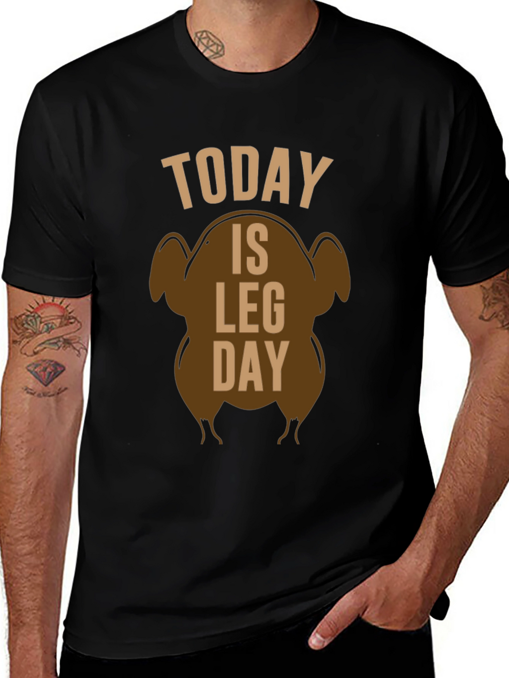 Today is Leg Day Turkey T-Shirt