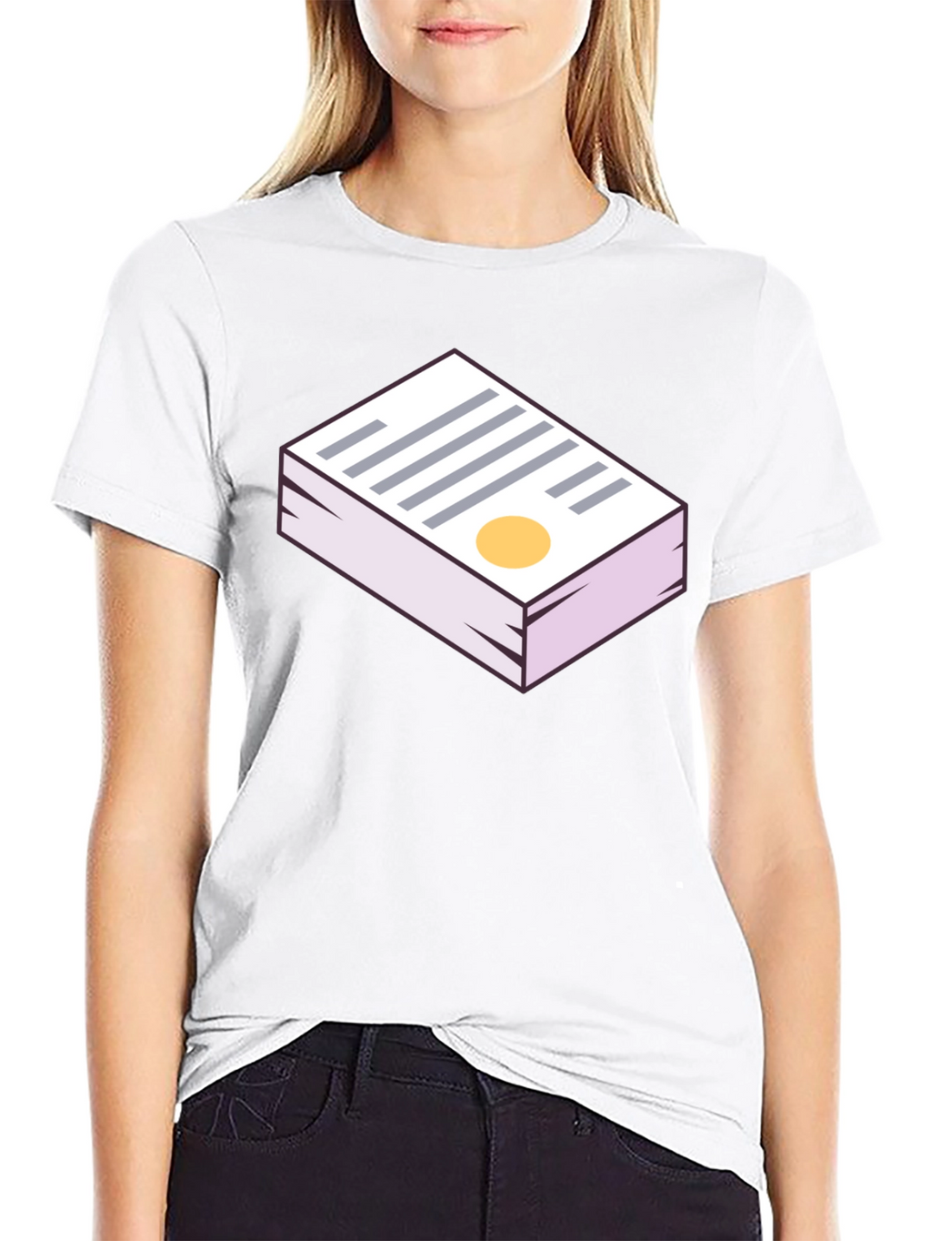 Statement Graphic Tee - Black Casual Shirt