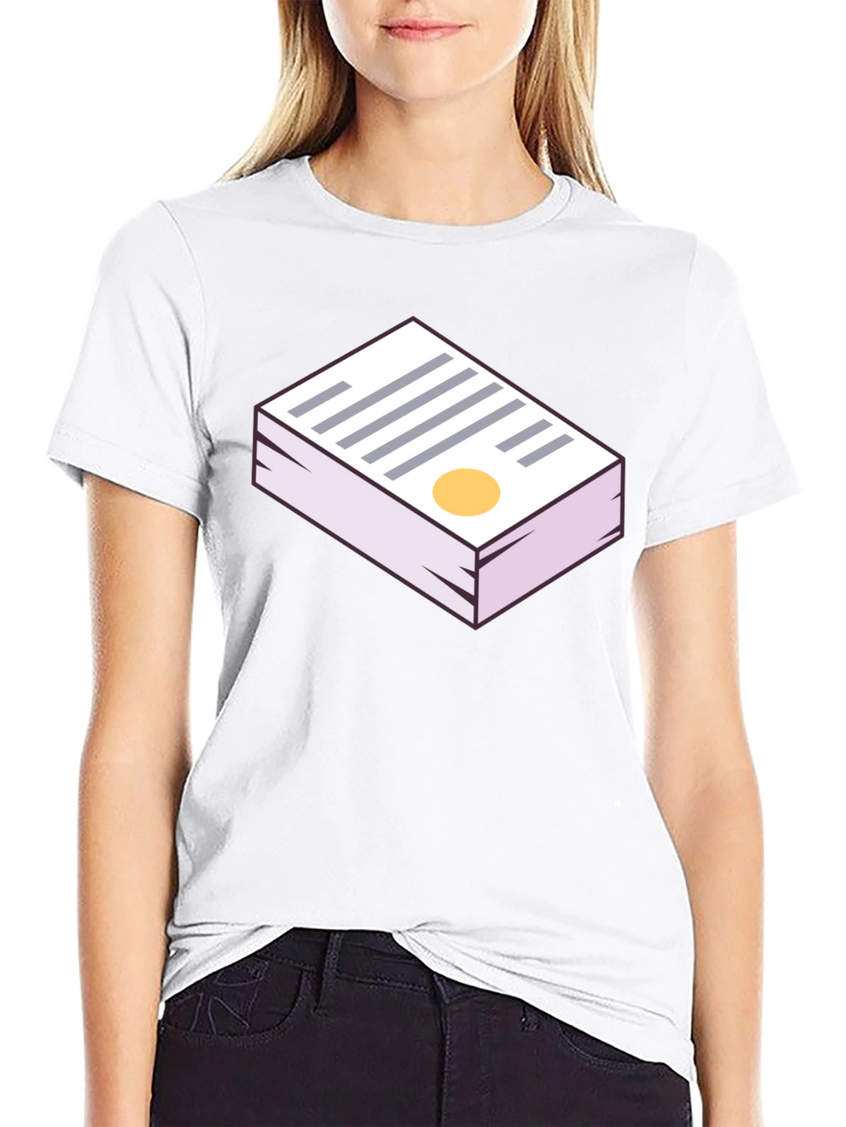 Statement Graphic Tee - Black Casual Shirt